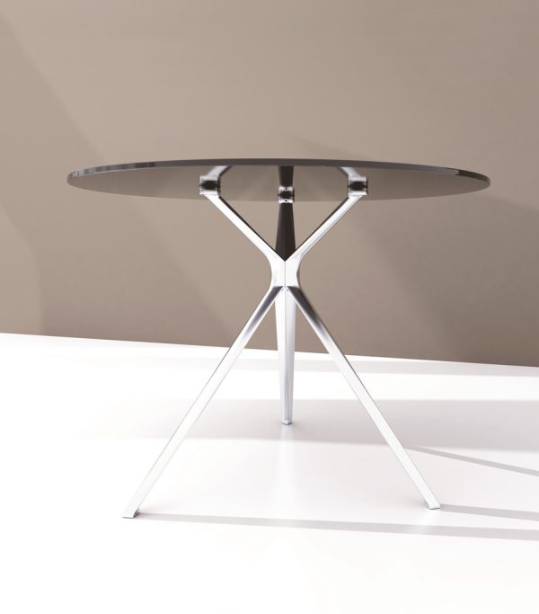 Forza Glass Round Table
