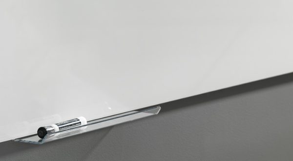 Pen Tray Perspex 500mm Clear