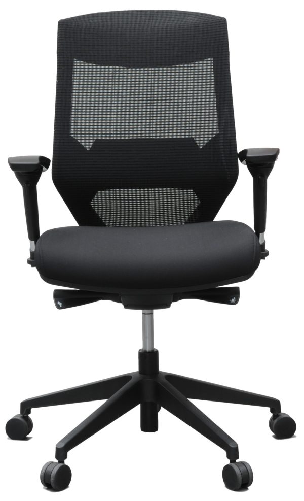 Vogue Mesh Mid Back Chair - Nylon Base