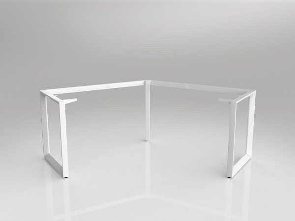Anvil White 120 Degree Workstation Frame