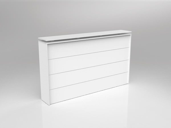 Axis Reception Counter with Poptop Facade