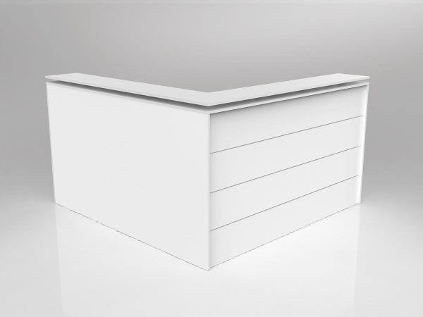 Axis Corner Reception Counter with Poptop