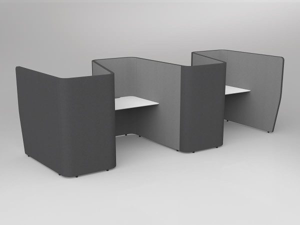 Motion Zip Work Pods 4x Worktops