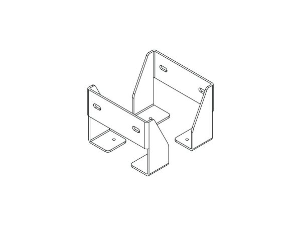 Agile Tray Brackets for Single Side Desk