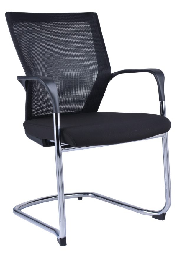 Cantilever Mesh Back Visitor Chair